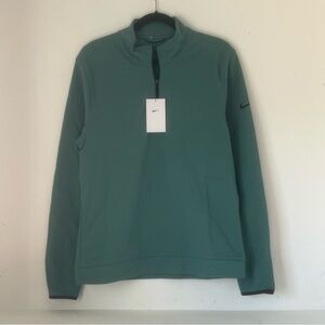 🚫SOLD🚫 Nike Golf Tour 1/2 Zip Therma-Fit LS Pullover Green Golf Vented Top